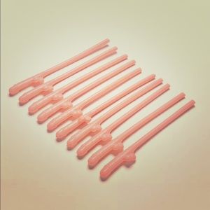 Party sipping straws